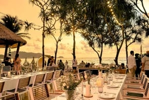 プーケット：クドー・ビーチクラブ入場券（セットメニュー付き）