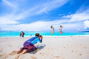 プーケット：のんびりピピ島とカイ島のビーチとシュノーケリングツアー