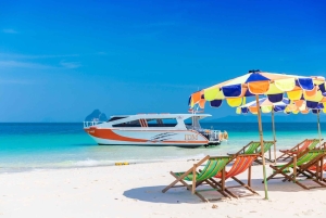 푸켓 마야 베이와 카이 섬으로 떠나는 럭셔리 카타마란 크루즈