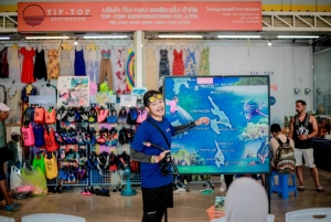 푸켓 마야 베이와 카이 섬으로 떠나는 럭셔리 카타마란 크루즈