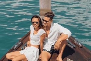 Phuket: Lyxig upplevelse med öluffning med longtailbåt