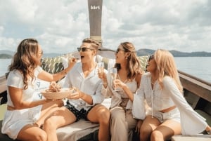 Phuket: Lyxig upplevelse med öluffning med longtailbåt