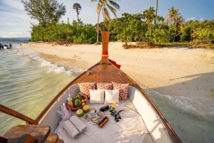 Phuket: Excursão de luxo em barco de cauda longa à descoberta das ilhas