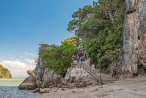 Phuket : Bateau à voile de luxe dans la baie de Phang Nga avec dîner au coucher du soleil