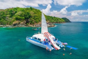 Phuket : excursion d'une demi-journée en yacht vers les îles Maiton et Khai