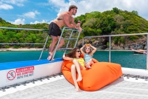 Phuket : excursion d'une demi-journée en yacht vers les îles Maiton et Khai