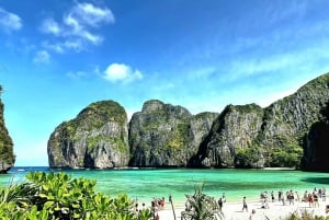 Phuket: Heldagsutflykt till Maya Bay, Phi Phi och Bamboo Island
