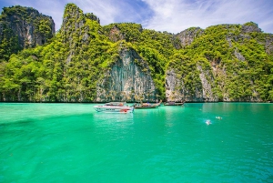 Phuket: Excursión a la Playa Maya, la Isla de Bambú y las Islas Phi Phi