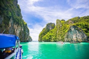 Phuket: Maya Beach, Bamboo Island och Phi Phi Islands Tour