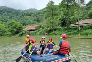 Phuket : grotte aux singes, rafting, cascade et tyrolienne