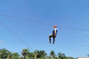 Phuket: cueva de los monos, rafting, cascada y tirolina