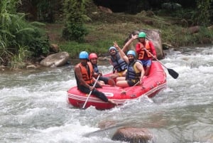 Phuket: Monkey Cave, Water Rafting, Zipline & ATV with lunch
