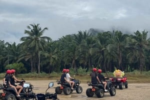 Phuket: Apengrot, waterraften, zipline met ATV-optie