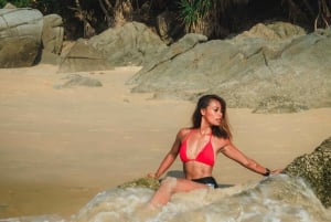 Phuket : expérience photographique professionnelle sur la plage de Naiharn