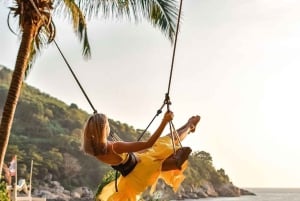 Życie nocne w Phuket: zachód słońca, punkt widokowy i plaża Nui