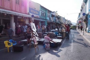 Phuket : Vieille ville + ATV 30Min Zipline 15Pform + Marché de nuit