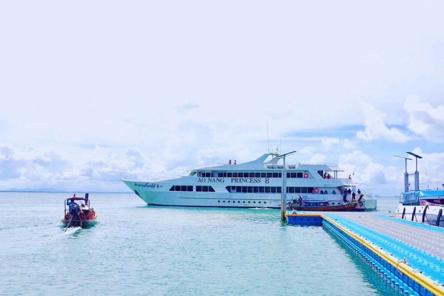 푸껫: 푸껫에서 라이레이로 가는 편도 페리 교통편