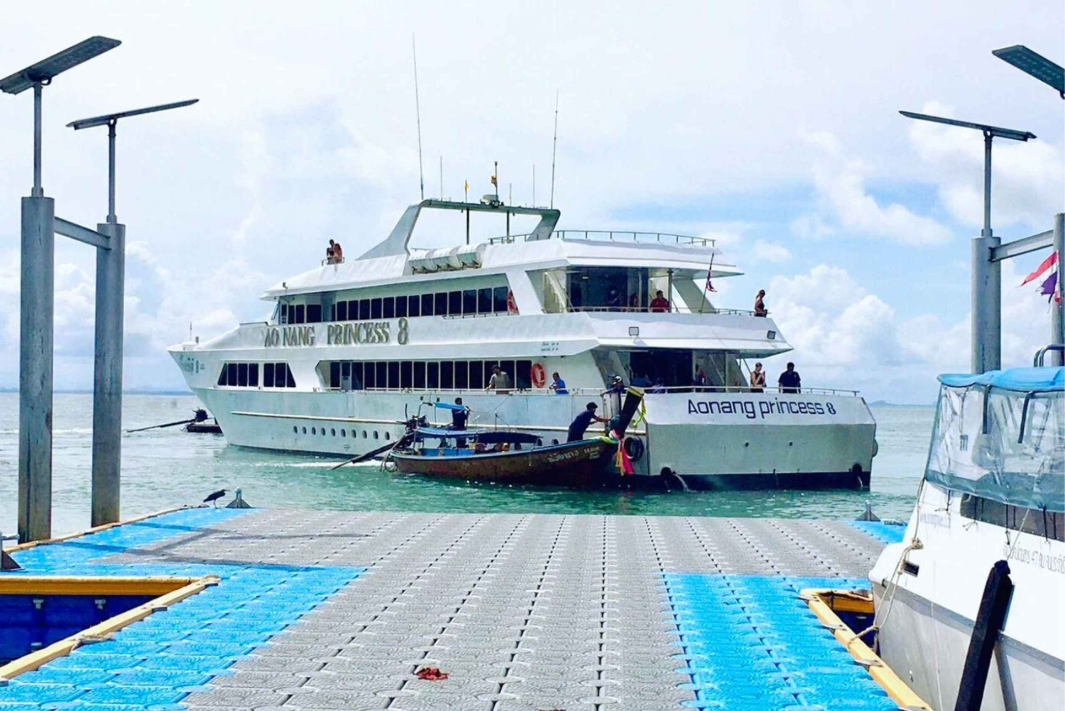 푸껫: 푸껫에서 라이레이로 가는 편도 페리 교통편