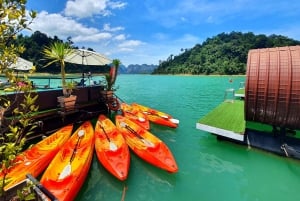 Phuket eller hvor som helst: 2-dages tur til Cheow Lan-søen og tømmerflåderesort