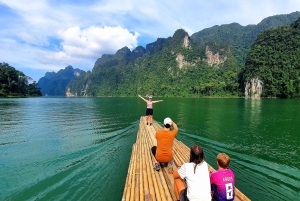 Da Phuket o da qualsiasi altro posto: 2 giorni al lago di Cheow Lan e raft-resort-aria