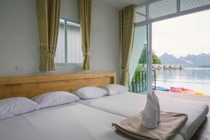 Da Phuket o da qualsiasi altro posto: 2 giorni al lago di Cheow Lan e raft-resort-aria