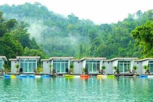 Da Phuket o da qualsiasi altro posto: 2 giorni al lago di Cheow Lan e raft-resort-aria
