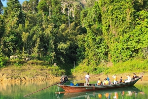 Da Phuket o da qualsiasi altro posto: 2 giorni al lago di Cheow Lan e raft-resort-aria