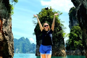 Da Phuket o da qualsiasi altro posto: 2 giorni al lago di Cheow Lan e raft-resort-aria