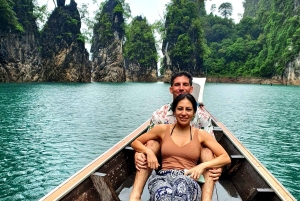 Da Phuket o da qualsiasi altro posto: 2 giorni al lago di Cheow Lan e raft-resort-aria