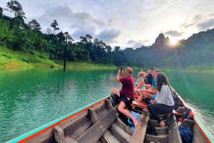 Da Phuket o da qualsiasi altro posto: 2 giorni al lago di Cheow Lan e raft-resort-aria