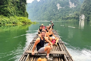 Da Phuket o da qualsiasi altro posto: 2 giorni al lago di Cheow Lan e raft-resort-aria