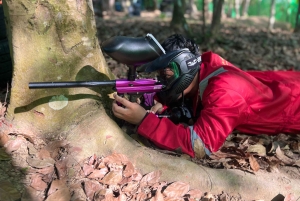 Phuket: Kombinasjonspakke med paintball, ATV og zipline-eventyr