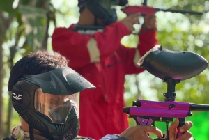 Phuket: Kombinasjonspakke med paintball, ATV og zipline-eventyr