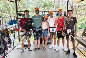 Phuket: tirolina con vistas al mar y traslado