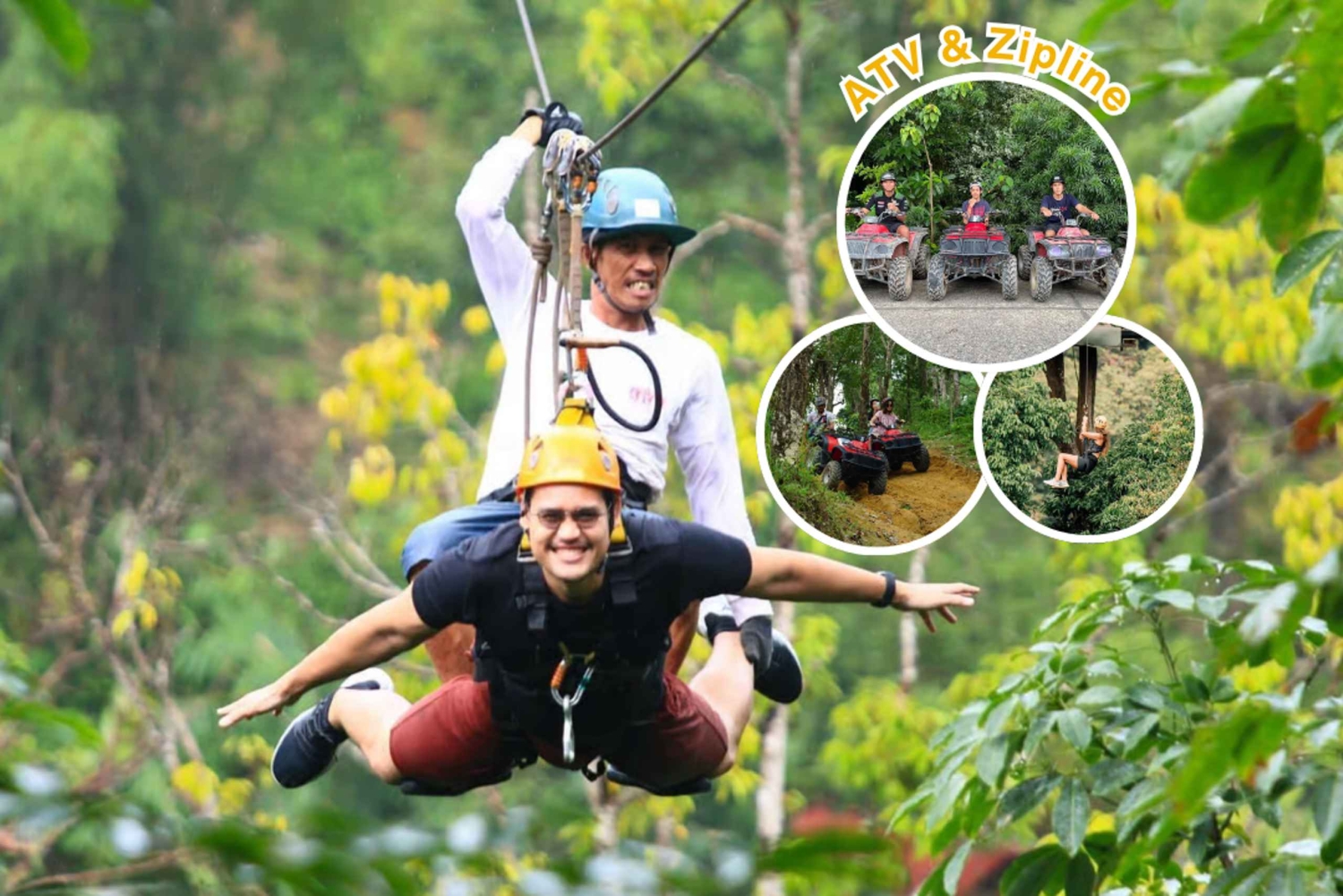 푸켓 파라다이스 어드벤처: 짚라인 & ATV 어드벤처