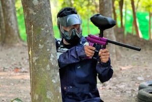 Phuket: Kombinasjonspakke med paintball, ATV og zipline-eventyr