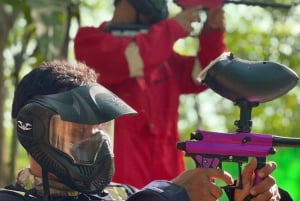 Phuket: Pacote combinado de paintball, quadriciclo e tirolesa