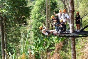 Phuket: Pacote combinado de paintball, quadriciclo e tirolesa