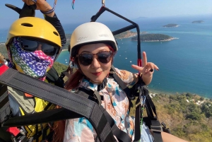 Phuket Paragliding Abenteuer von TSA Thailand