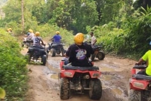 Phuket/Phang Nga: ATV, ZipLine, Rafting i wycieczka nad wodospad