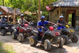 Phuket/Phang Nga: ATV, ZipLine, Rafting i wycieczka nad wodospad