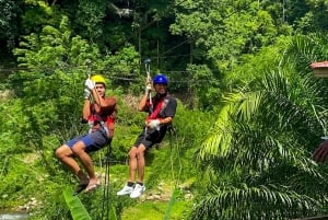 Phuket/Phang Nga: ATV, ZipLine, Rafting i wycieczka nad wodospad