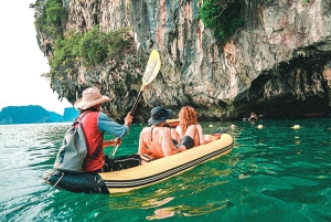 Phuket: James Bondin saari ja Phang Nga -lahden auringonlaskun katamaraanikierros