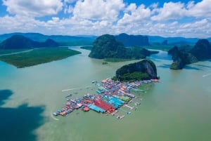 Phuket : Phang Nga Bay James Bond-öarna med snabb katamaran