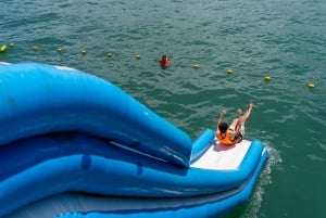 プーケット：パンガー湾ランチとディナー サンセット パーティー クルーズ