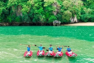 Phuket: Phang Nga Bay Kayaking and Cave Tour with Lunch
