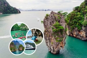 Phuket: Phang Nga Bay Kayaking and Cave Tour with Lunch