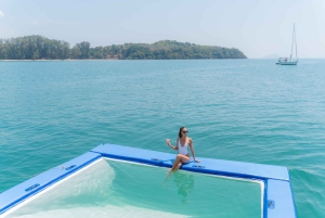 푸켓 팡아 베이 런치 & 디너 선셋 파티 크루즈