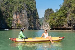 푸켓 팡아 베이 런치 & 디너 선셋 파티 크루즈