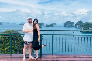 Phuket : sortie en bateau à longue queue privé dans la baie de Phang Nga